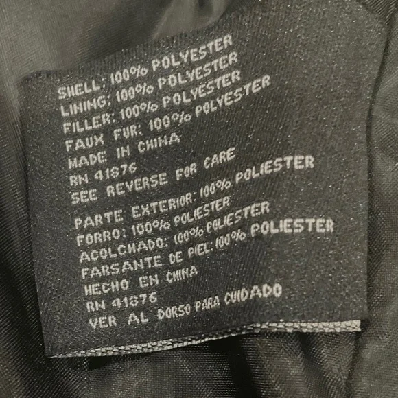 Women’s PAO Sport Black Quilted Puffy Vest Size L - Picture 9 of 10